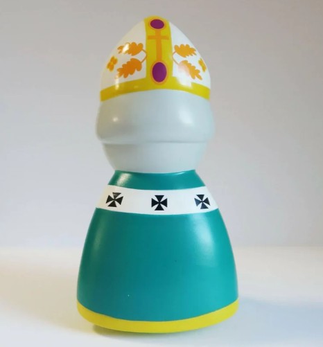 Shining Light Doll - Saint Augustine of Hippo Classic Doll, 3.5"