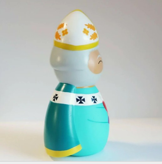 Shining Light Doll - Saint Augustine of Hippo Classic Doll, 3.5"