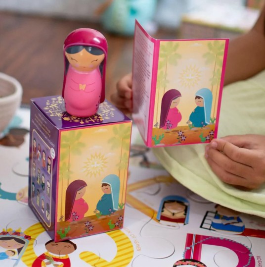 Shining Light Doll - Saint Elizabeth of Visitation Classic Doll, 3.5"