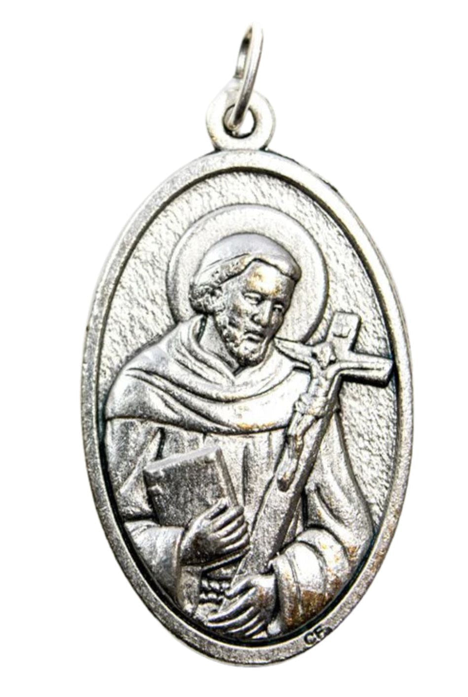 St Francis of Assisi Holy Medal, 1" - Made in Italy