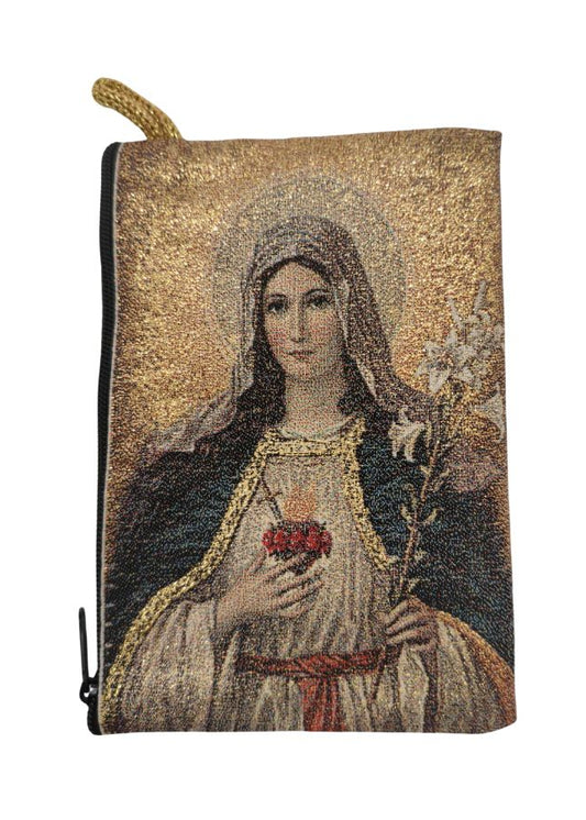 Tapestry Icon Rosary Pouch (4" x 5.75")