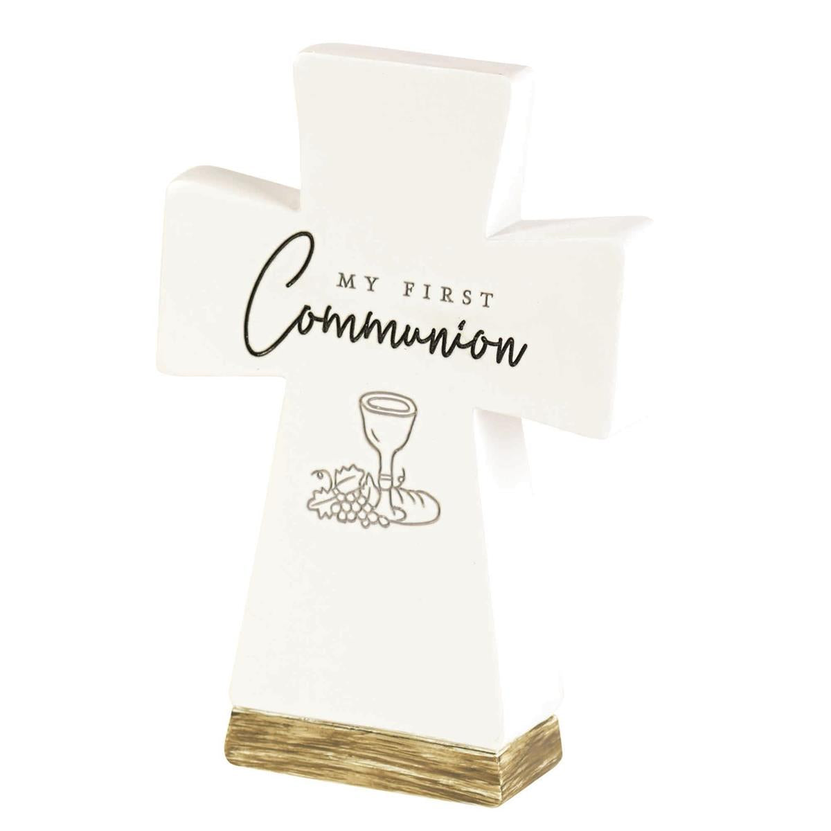 My First Communion Tabletop Cross, 6"