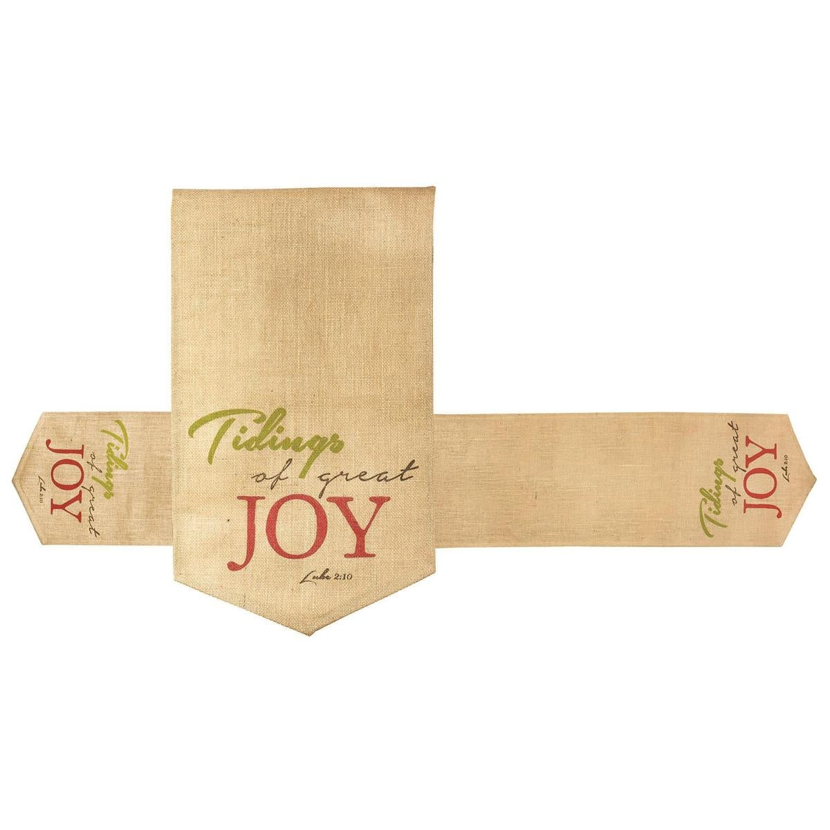 Christmas Table Runner - Tidings of Great Joy! 12" x 72"