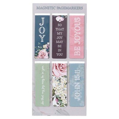 Magnetic Bookmark: That My Joy May Be In You (6/pack)