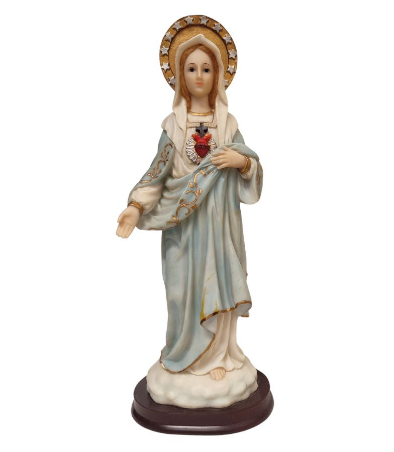 Immaculate Heart of Mary Statue, 13"