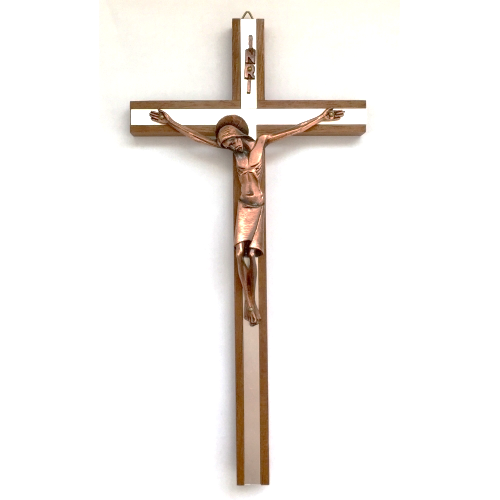 Crucifix 9" Bronze Corpus (Italy)