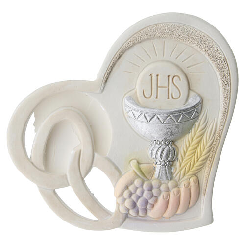 First Communion Heart Desktop Stand