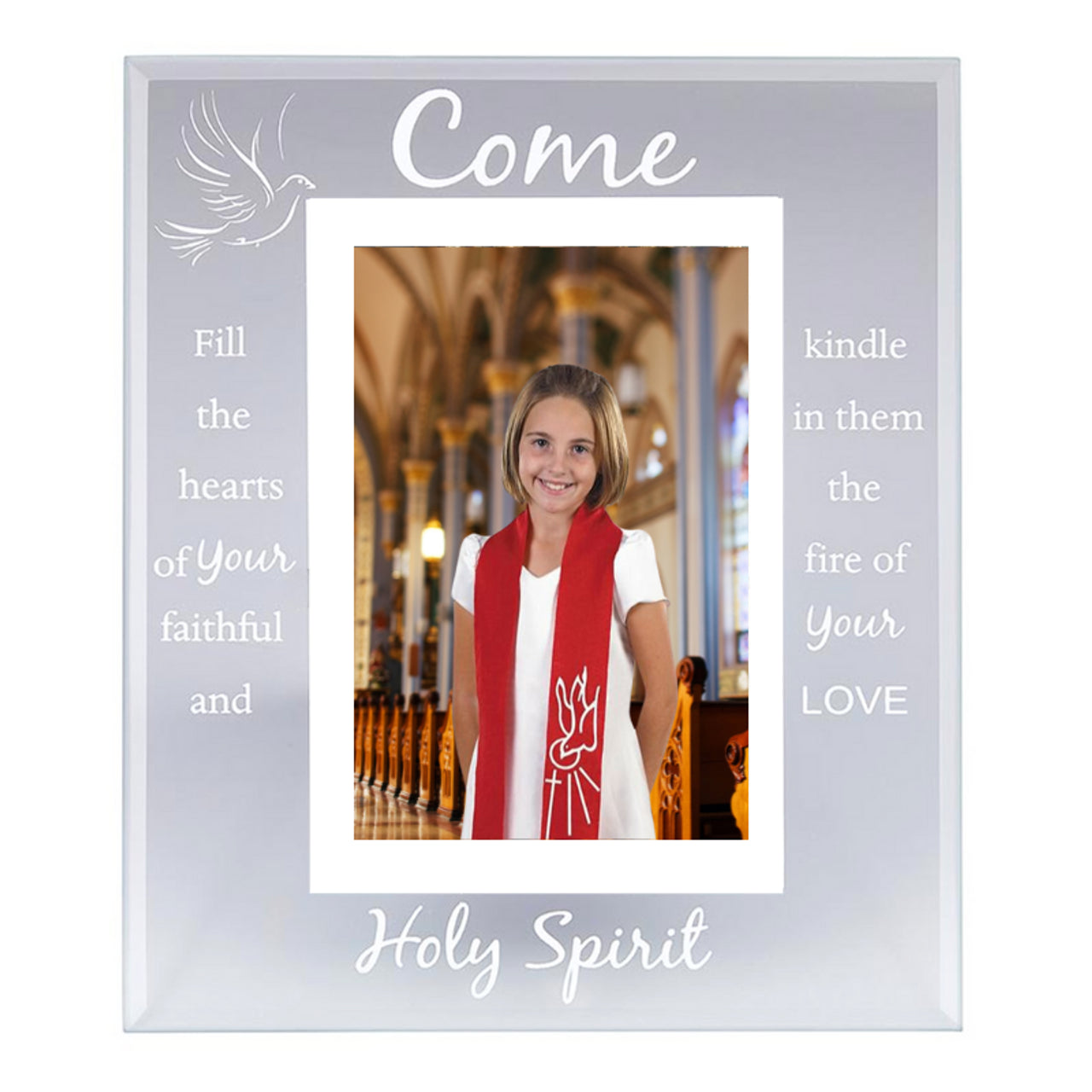 Confirmation Come Holy Spirit Photo Frame