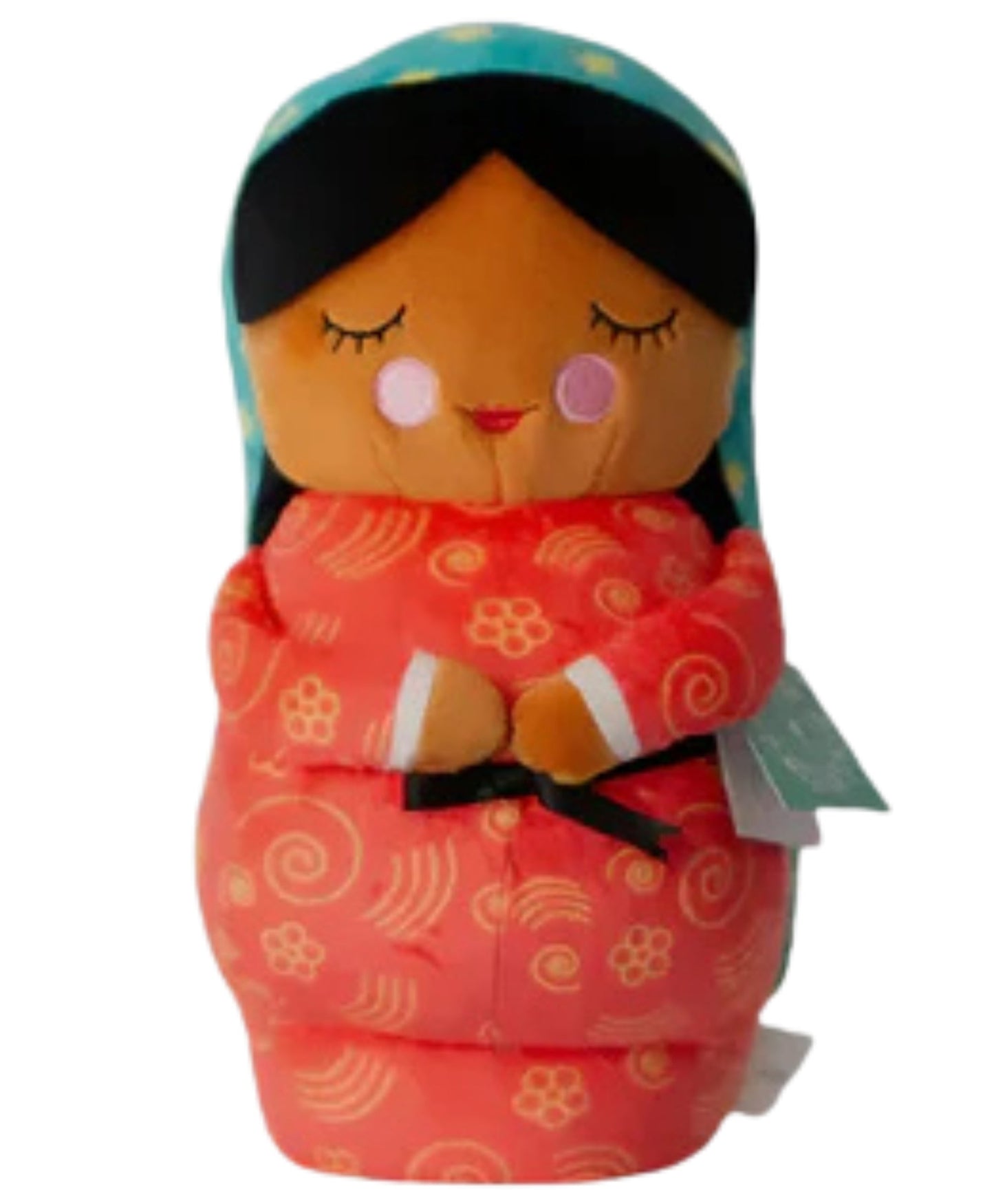 Shining Light Doll Our Lady of Guadalupe Plush, 10"