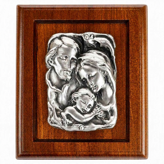 Holy Family Desktop Plaque – 5″