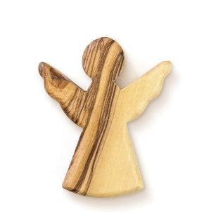 Olivewood Guardian Angel, 2.5"