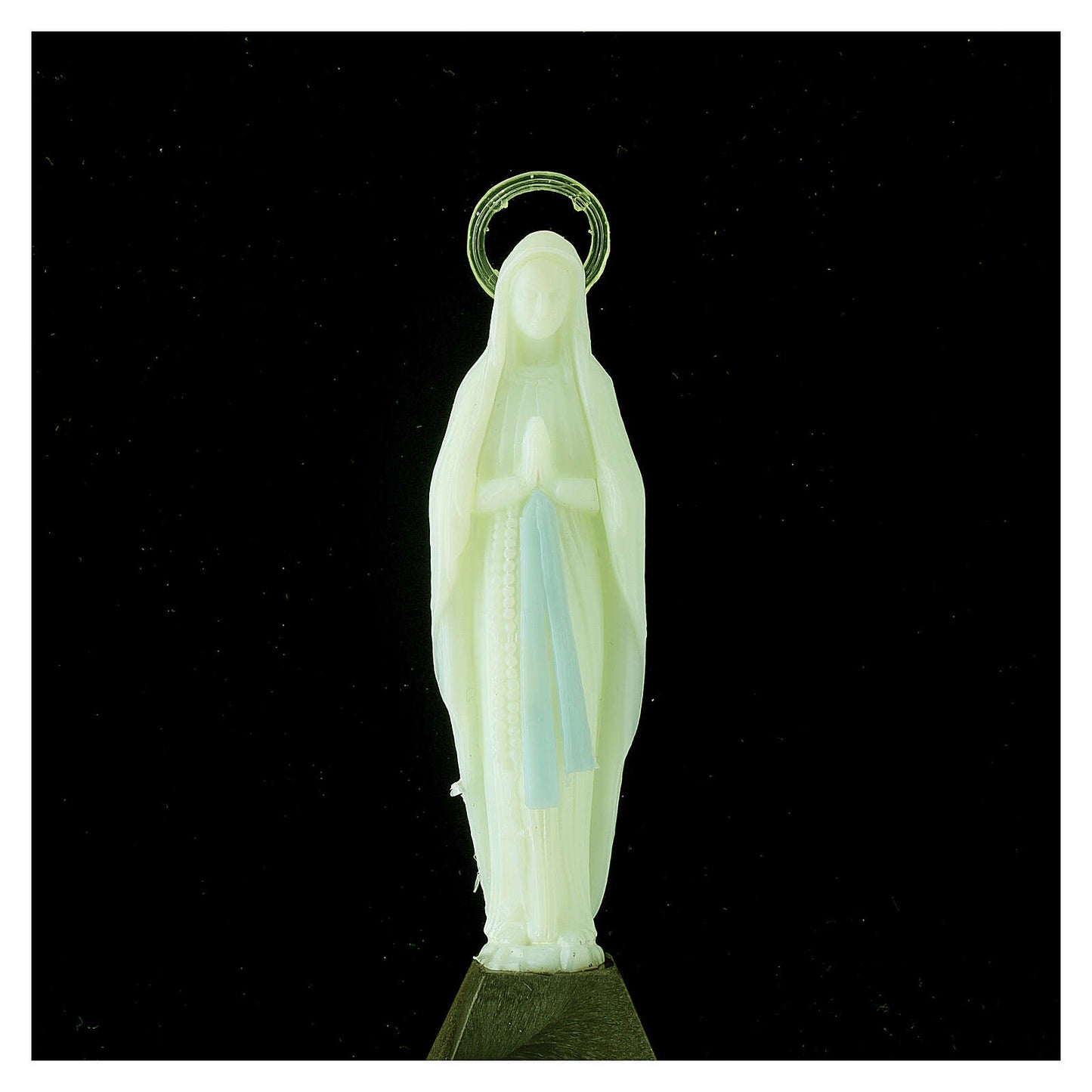 Our Lady of Lourdes luminous Statue, 4"