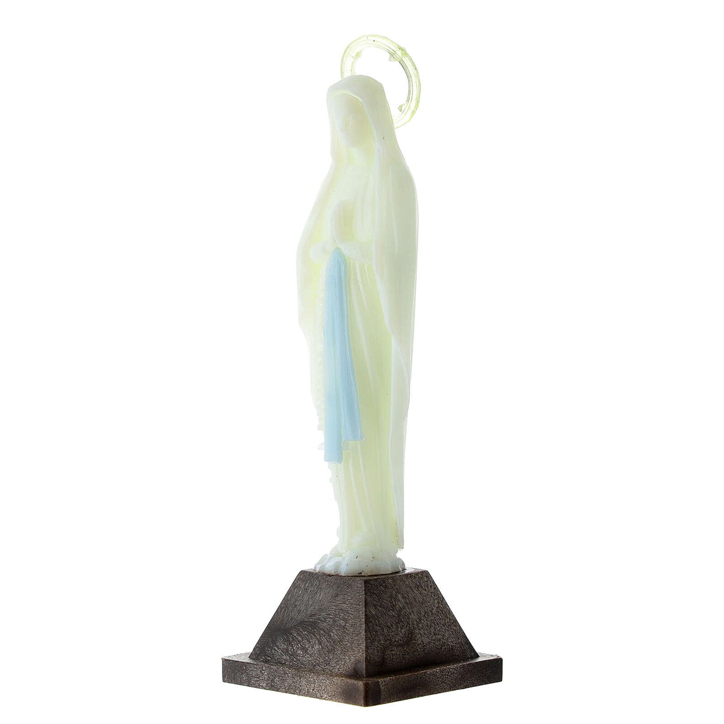 Our Lady of Lourdes luminous Statue, 4"