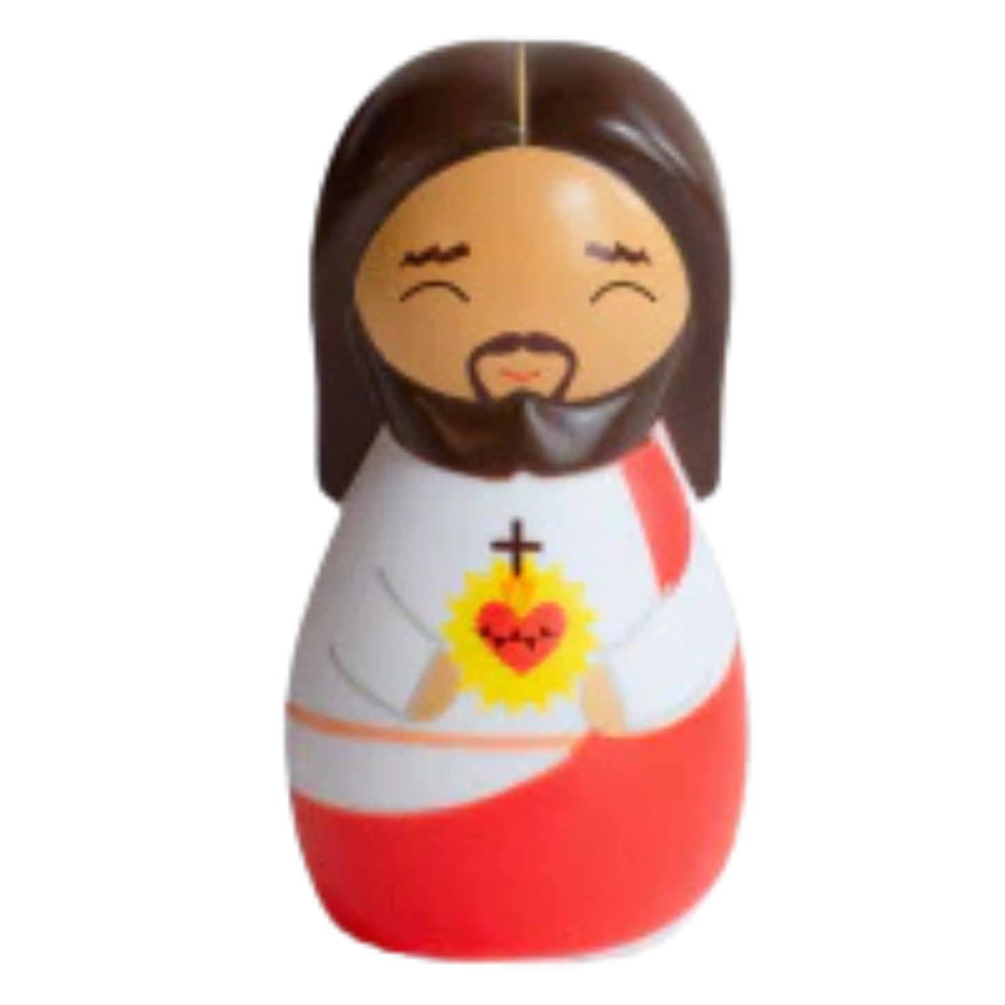 Shining Light Doll -  Sacred Heart Jesus Classic Doll, 3.5"