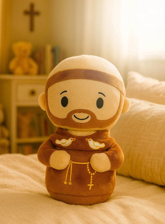 Little Drops of Water Plush: St. Francis of Assisi, 8"