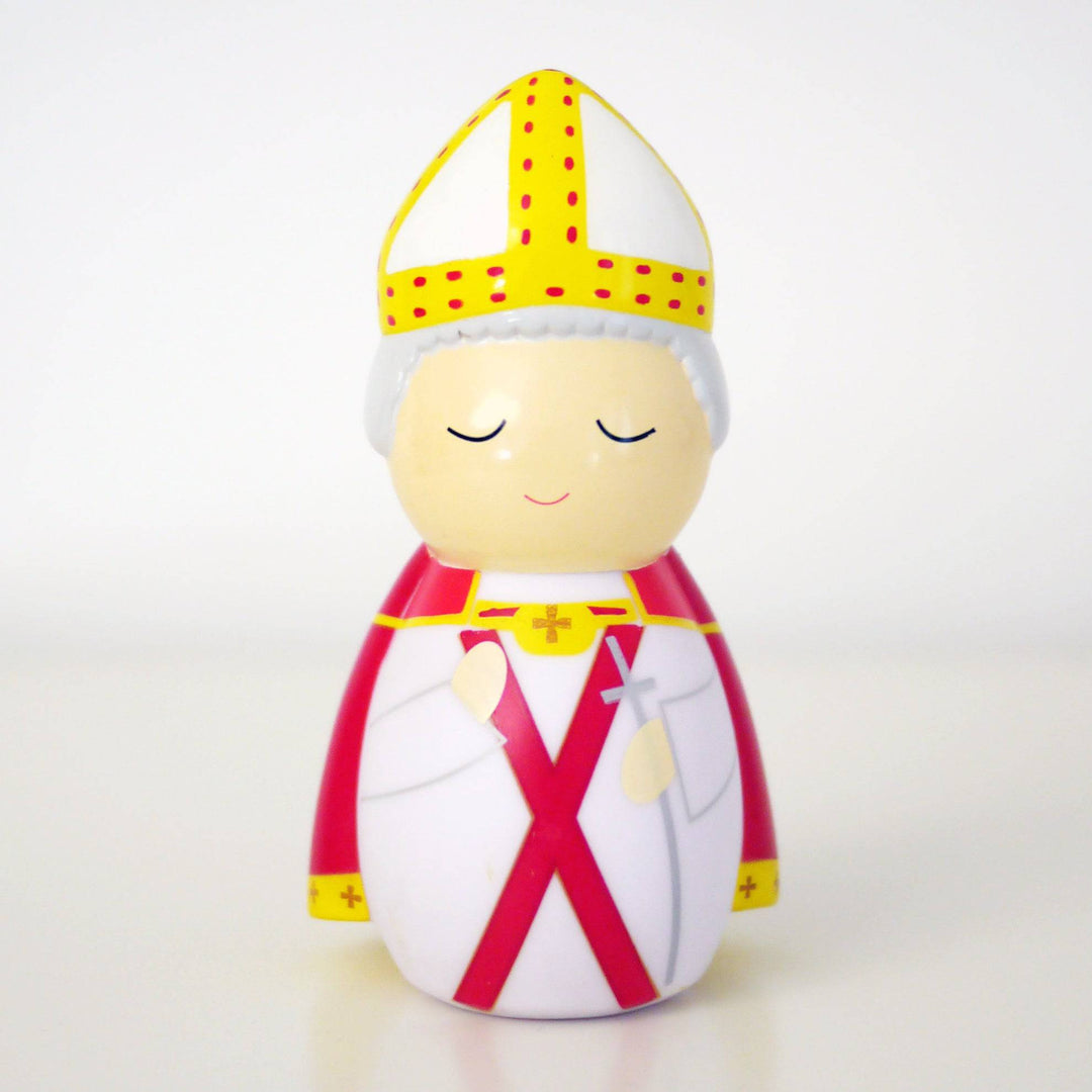 Shining Light Doll - Saint John Paul II Doll, 3.5"