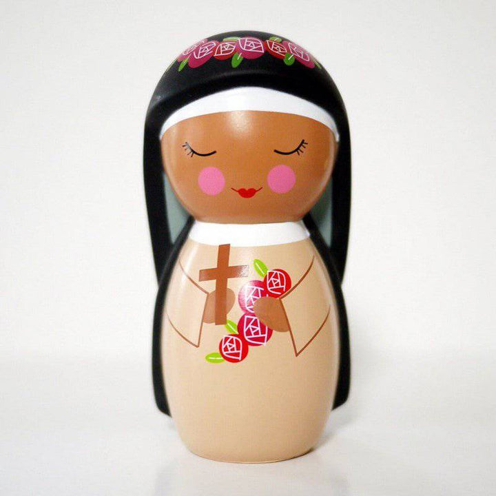 Shining Light Doll - Saint Rose of Lima Doll, 3.5"