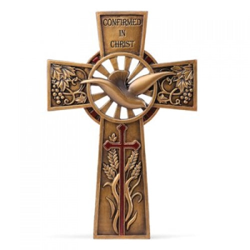 Confirmation Wall Cross, 7.75"