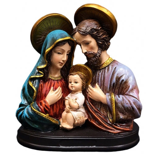 Holy Family Bust Statue, 6"