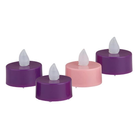 Advent LED tealight candles