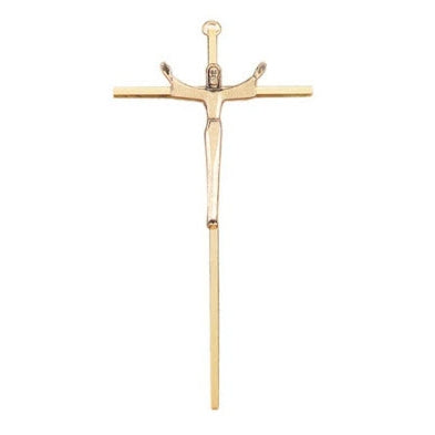 Crucifix Risen Christ - Gold Plated, 10"