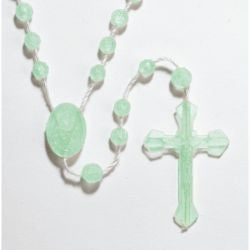 Luminous Plastic Cord Rosary - Made in Italy