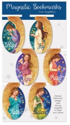 Magnetic Bookmarks: Angels (Set of 6)