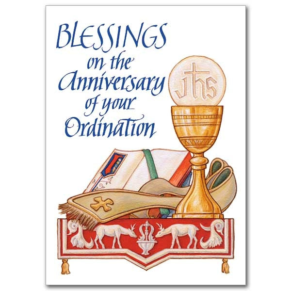 Ordination Anniversary Blessing