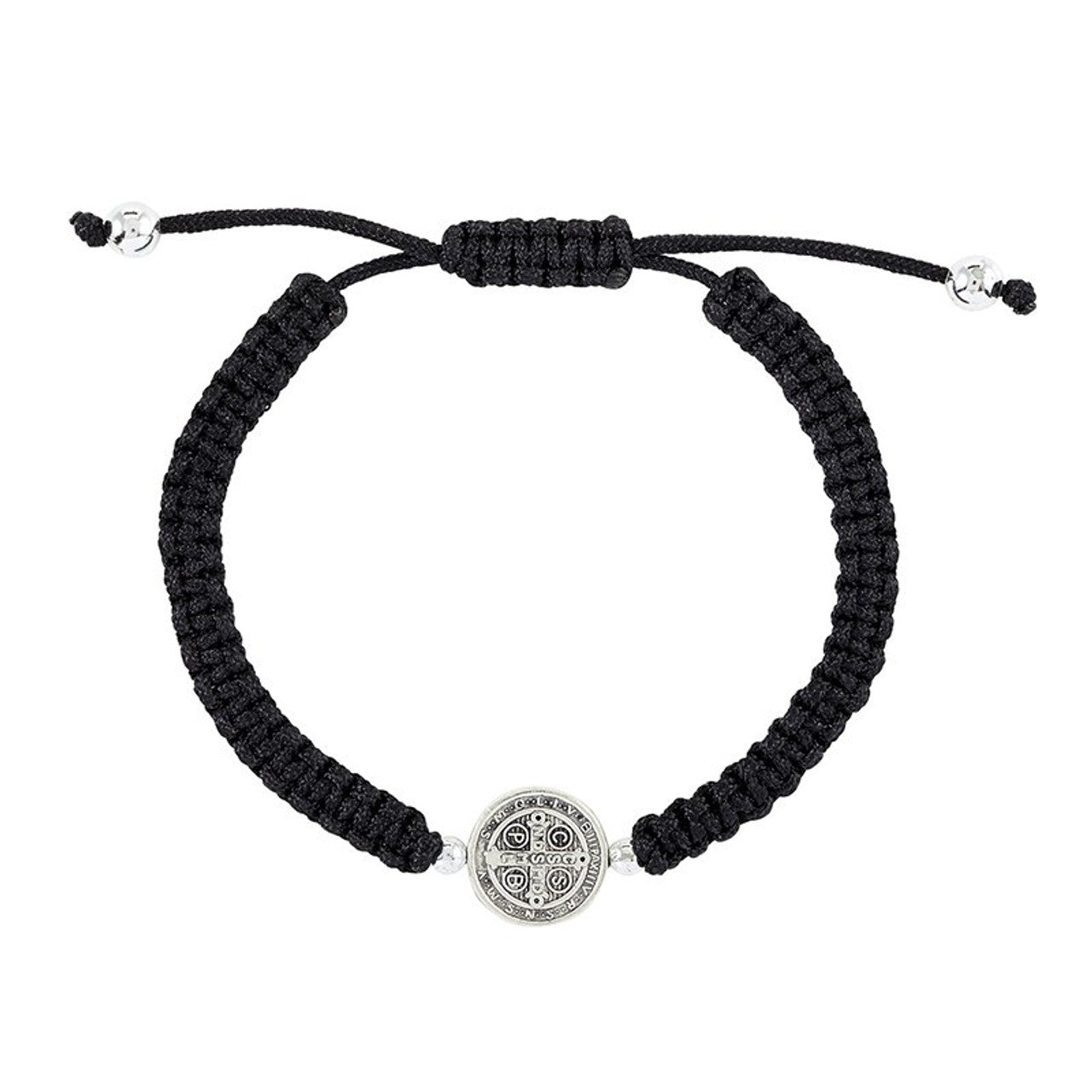 St. Benedict Macrame Bracelet