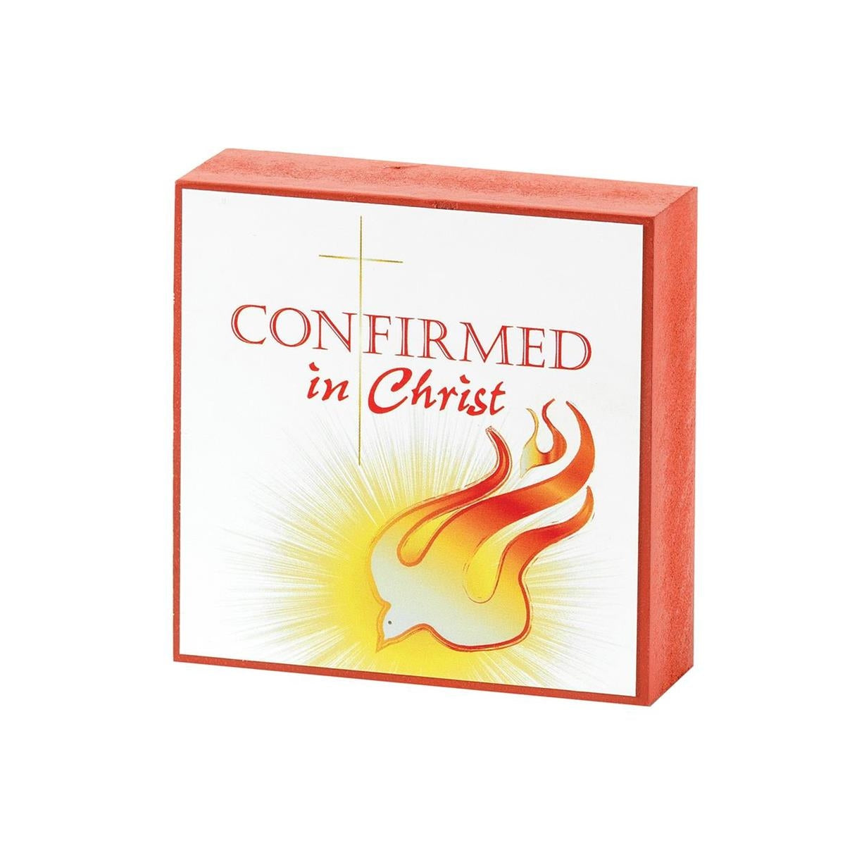 Confirmation Desktop Plaque 3x3