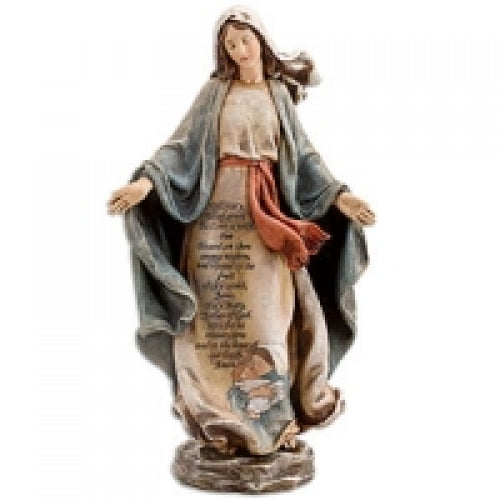 Hail Mary Figurine 12" H