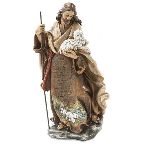 Good Shepherd Statue 12.25" H