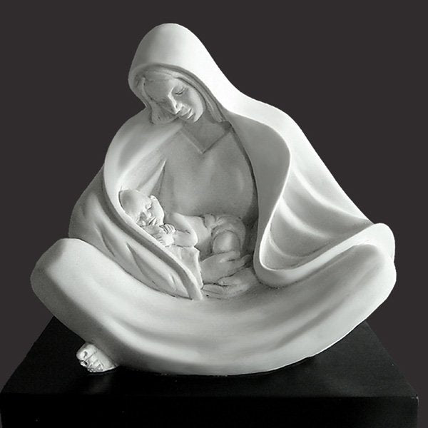 Mother Mary - Alpha & Omega - Sculpture By Timothy P. Schmalz