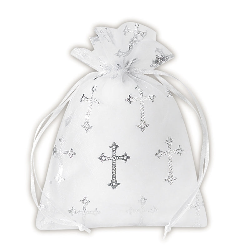 Cross Organza Gift Bag (Medium)