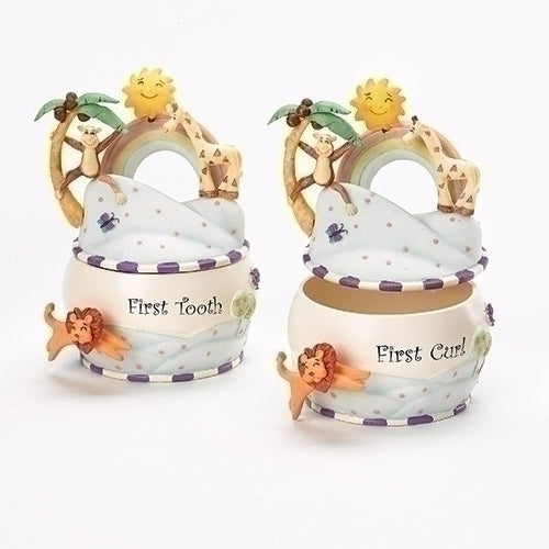 God Created Everything Keepsake Box (Set of 2)