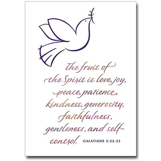 The Fruit of the Spirit is Love Confirmation Card