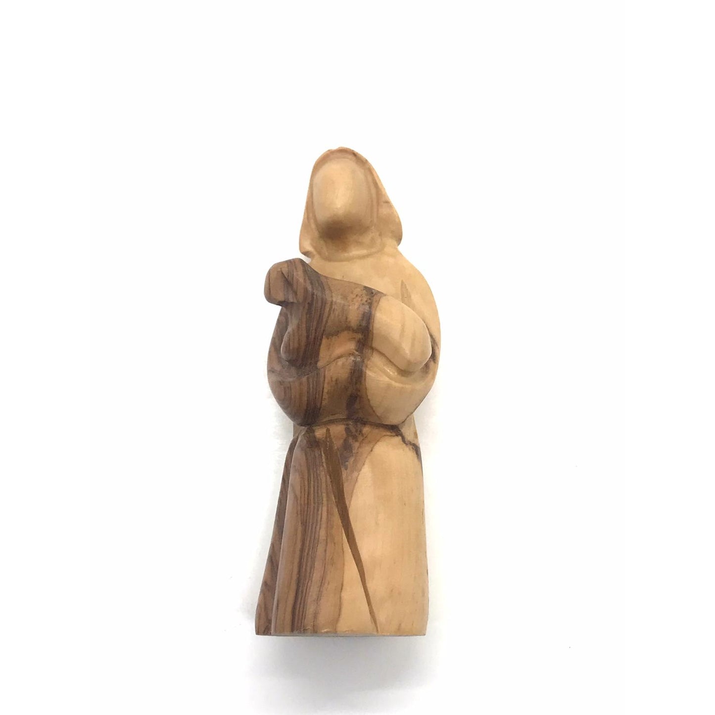 Olivewood Good Shepherd Carving 4"