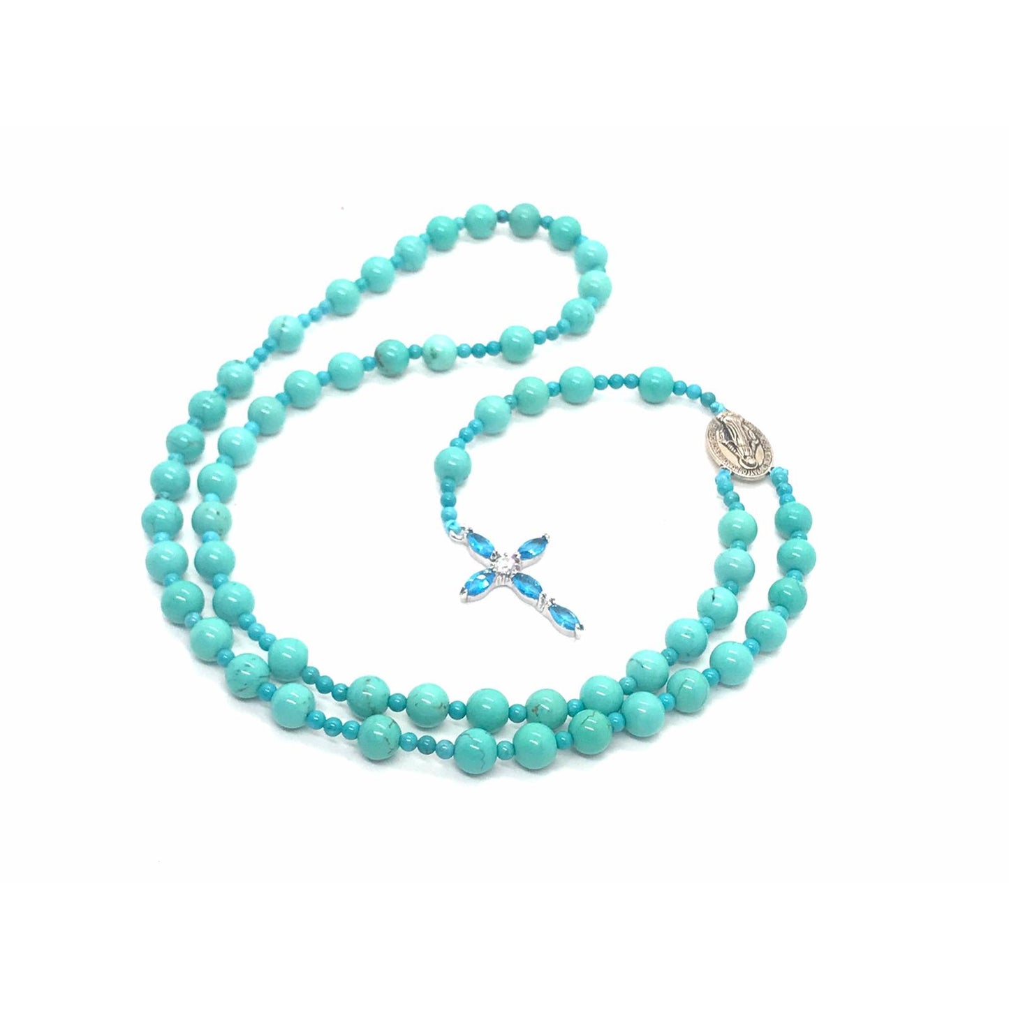 Turquoise Gemstone Rosary