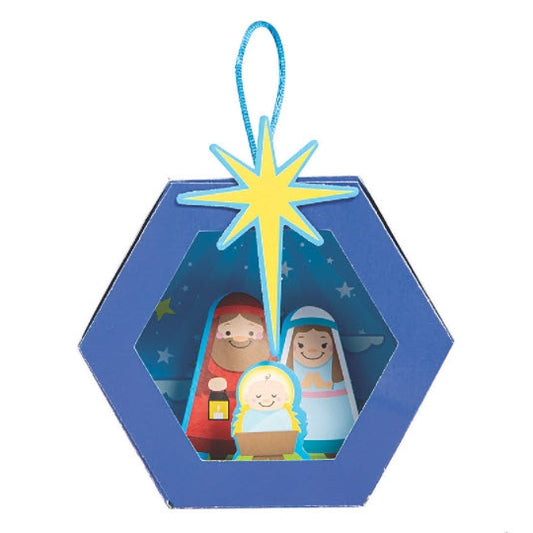 3D Nativity Ornament Craft Kit