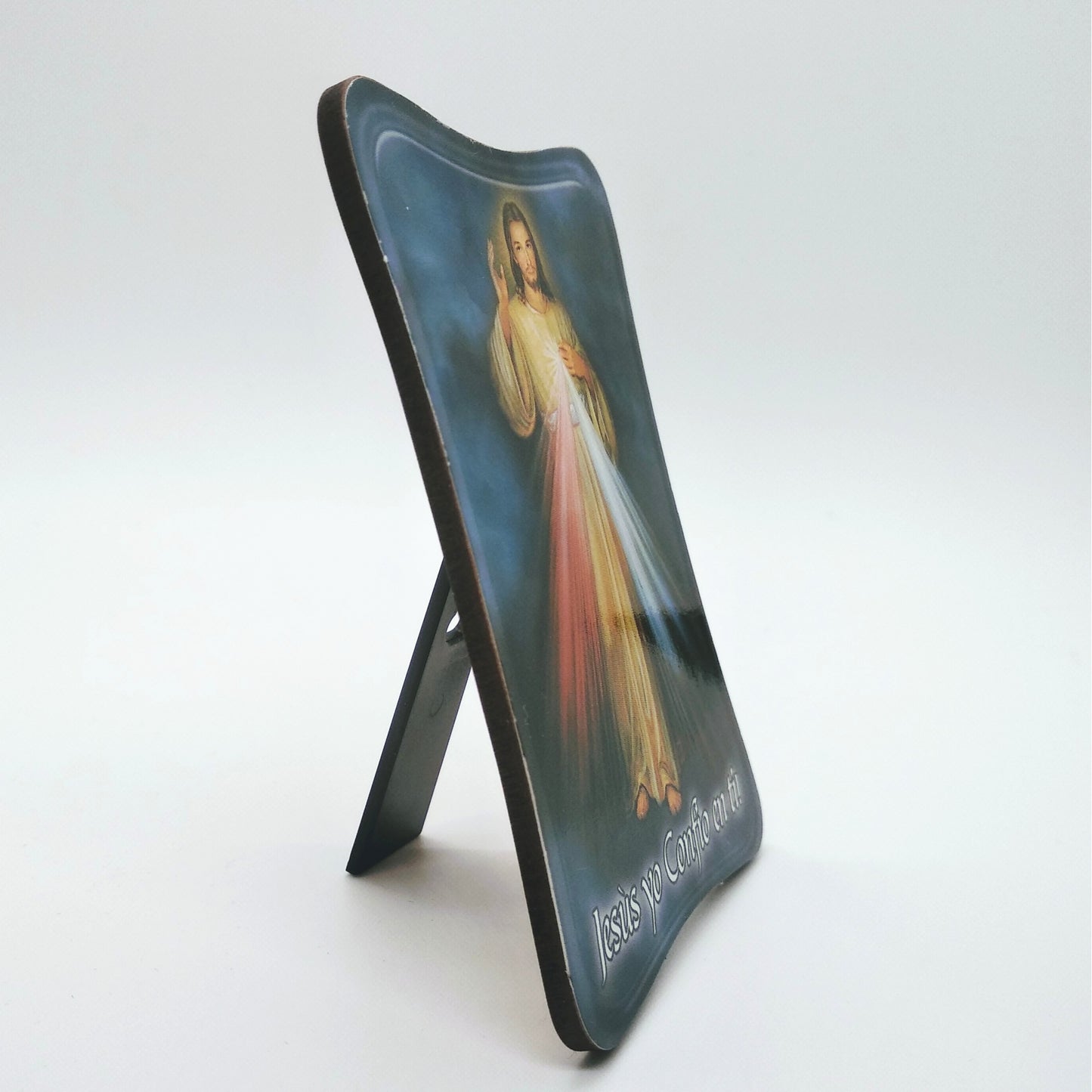 Divine Mercy Plaque (Made in Italy), 4"