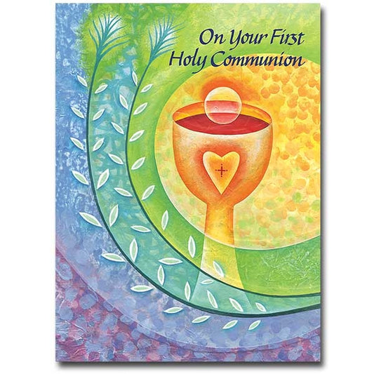 Communion Card: On Your First Holy Communion