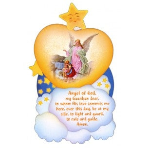 Prayer to Guardian Angel Plaque