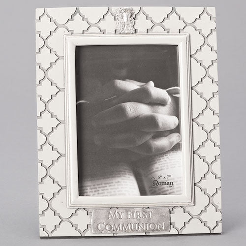 First Communion Photo Frame, 10.25"