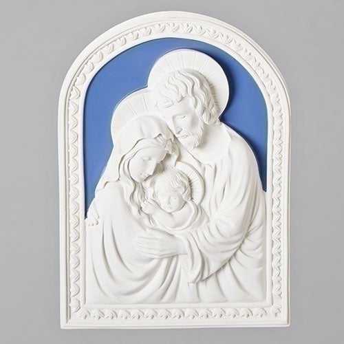 Holy Family Wall Plaque, 7.5"