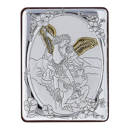 St Michael Desktop Plaque, 2.76"