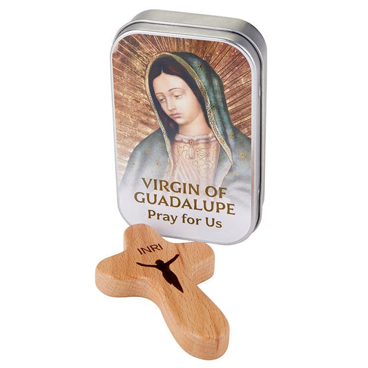 Crucifix Prayer Shrine - Our Lady of Guadalupe