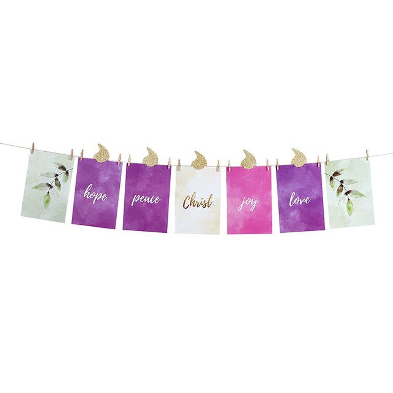 Advent Wreath Banner Kit