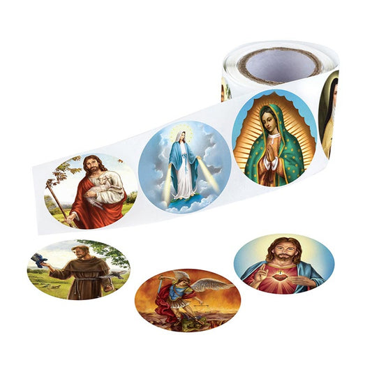 Traditional Saints Sticker Assortment