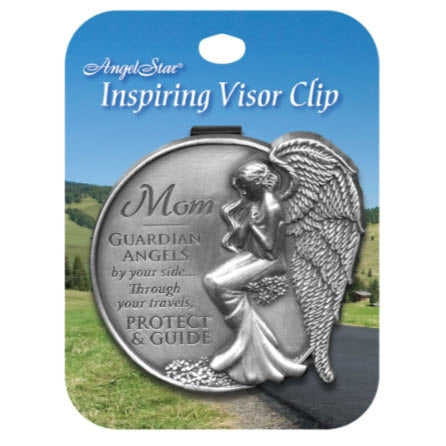 Visor Clip - Guardian Angel Stars (Mom)