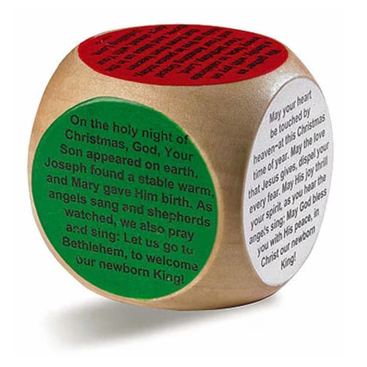 Christmas Prayer Cube